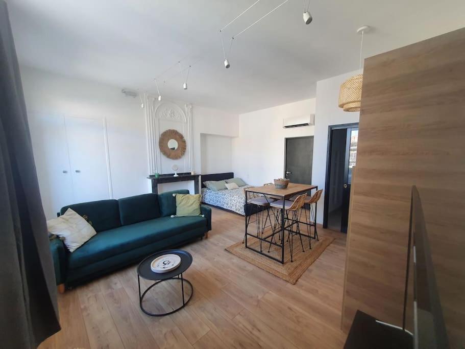 -Garrigue- Face A La Cite Medievale Studio Terrasse Classe 4☆ Carcassonne Exterior foto